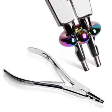 Stainless Steel 6" Ring Opening Plier-WildKlass Jewelry