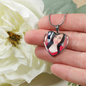 Customized Photo & Engraved Luxury Heart Necklace-WildKlass Jewelry