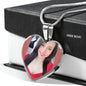 Customized Photo & Engraved Luxury Heart Necklace-WildKlass Jewelry