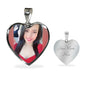 Customized Photo & Engraved Luxury Heart Necklace-WildKlass Jewelry