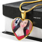 Customized Photo & Engraved Luxury Heart Necklace-WildKlass Jewelry