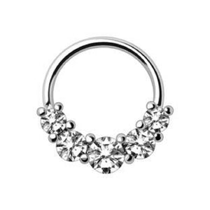 WILDKLASS 316L Stainless Steel Grand Cubic Seamless Ring-WildKlass Jewelry