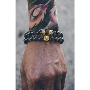 Mister Lion Plus Bead Bracelet-WildKlass Jewelry