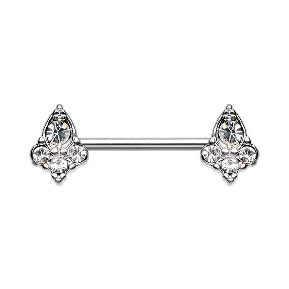 WILDKLASS Her Eminence Nipple Barbell Ring-WildKlass Jewelry
