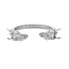 WildKlass "Good Luck" Double Dragon Ring-WildKlass Jewelry