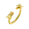 WildKlass "Good Luck" Double Dragon Ring-WildKlass Jewelry