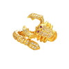 WildKlass Bling Bling Scorpion Ring-WildKlass Jewelry