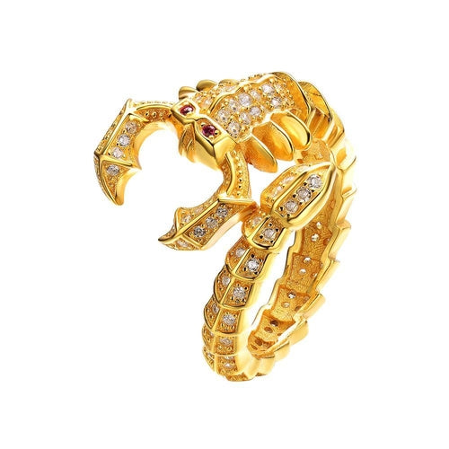 Gold outlet scorpion ring