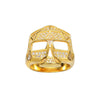 WildKlass Mister Facet Skull Ring-WildKlass Jewelry