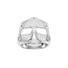 WildKlass Mister Facet Skull Ring-WildKlass Jewelry