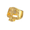 WildKlass Mister Facet Skull Ring-WildKlass Jewelry