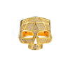 WildKlass Mister Facet Skull Ring-WildKlass Jewelry