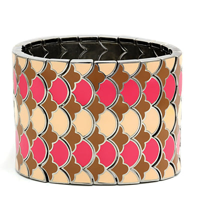 TK297 High polished (no plating) Stainless Steel Bracelet-WildKlass Jewelry