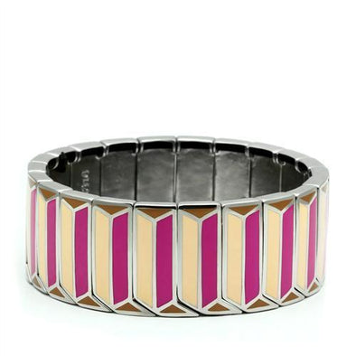 TK299 High polished (no plating) Stainless Steel Bracelet-WildKlass Jewelry