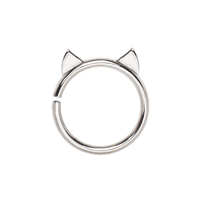 Annealed 316L Stainless Steel Cat WildKlass Cartilage Earring-WildKlass Jewelry